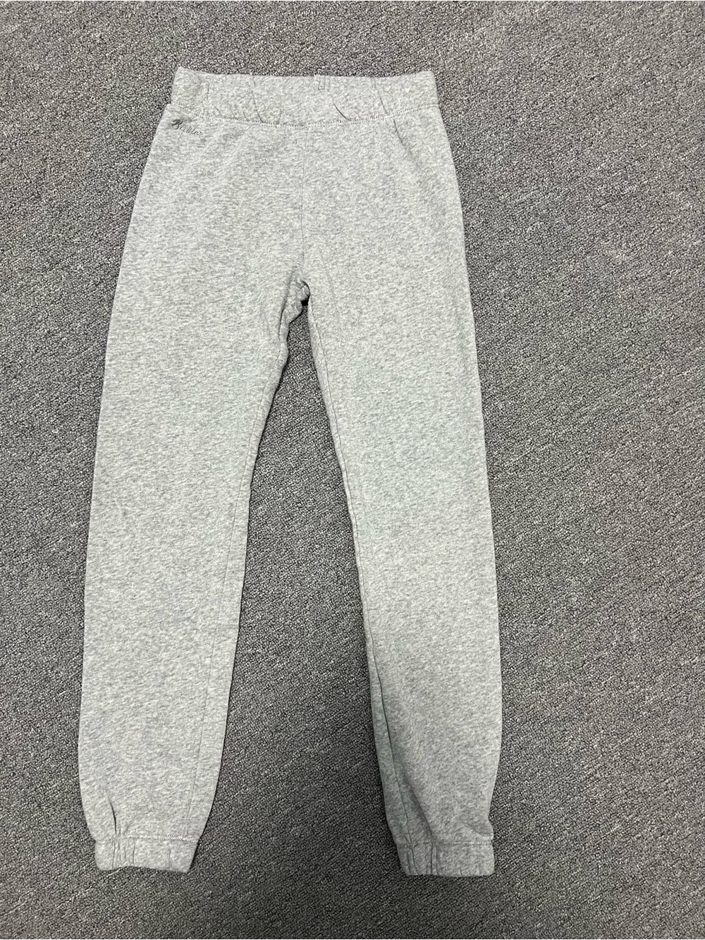 Butter Kids' Light Heather Gray Jogger Sweatpants 10-12T